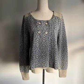 사토 섬유 M.&KYOKO 니트 가디건