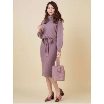 로얄 파티 royal party 니트 셋업