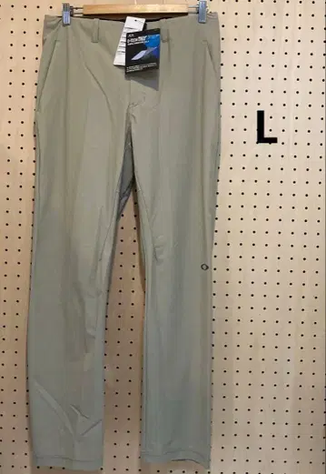 남성용 스트레이트 롱 팬츠 L (FOA407687)