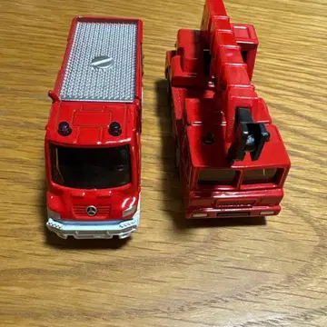 SIKU 지크 메르세데스 벤츠 유니목 레스큐 소방차 & 크레인차