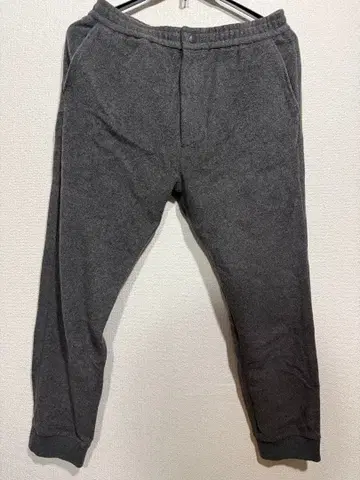 BEAMS 그레이 조거 팬츠