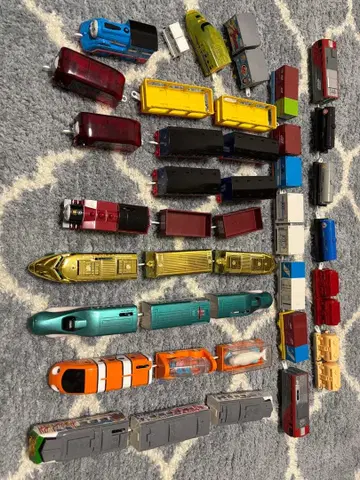 프라레일 레일과 차량 30량 이상 세트