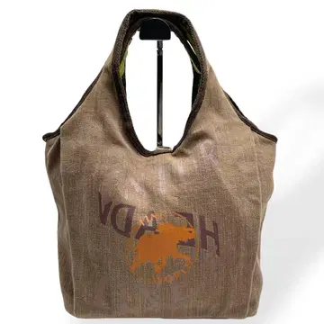 컨디션 최상 HUNTING WORLD 토트백 리버서블 캔버스