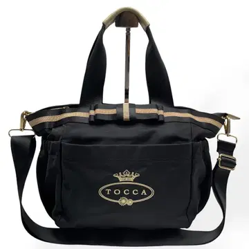 컨디션 최상 TOCCA 토카 2way 숄더백 핸드백 블랙
