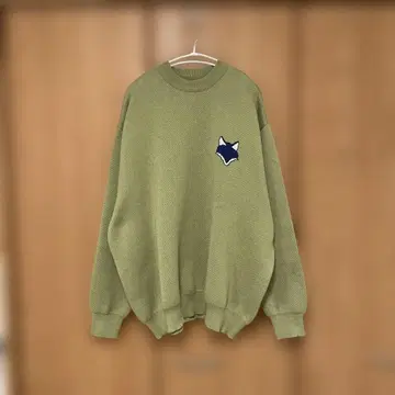 프릭스스토어 올리브 그린 페니스 스웨터 풀오버