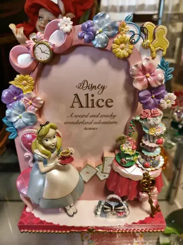 이상한 나라의 앨리스 사진 액자. 포토 프레임