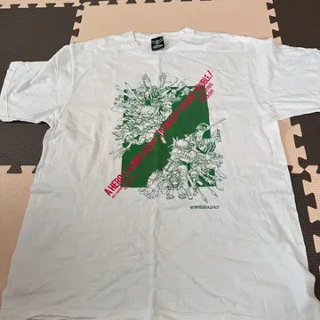 나의 히어로 아카데미아 T셔츠 XL 화이트 히로아카전