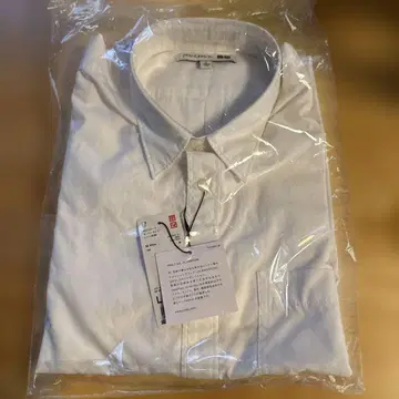 미사용 새상품 UNIQLO JWA 브로드 오버 사이즈 셔츠