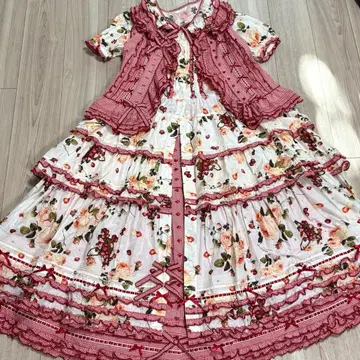 핑크하우스 스트로베리 로즈 strawberry rose 아이보리