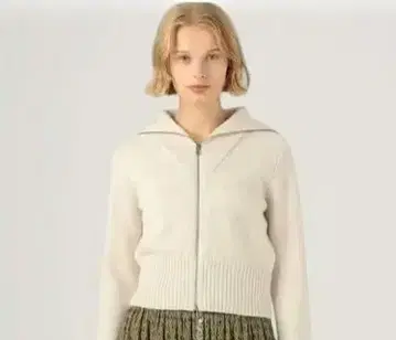 집업 가디건 MACPHEE 스커트 세트