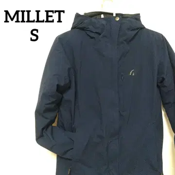 MILLET 밀레 티 다운 자켓 마운틴 후드티 네이비