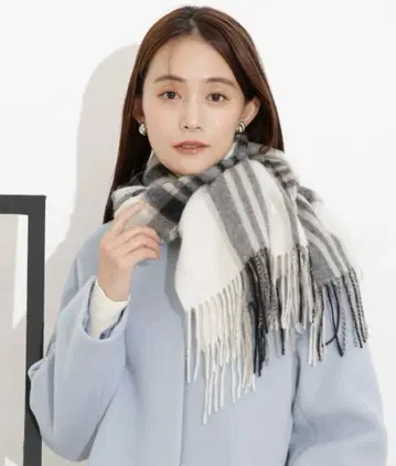 나노 유니버스 캐시미어 100% 머플러 스톨 나노 유니버스