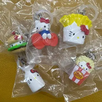 헬로키티 아메리칸 디자인 메지루시 액세서리 컴플리트 5종 세트