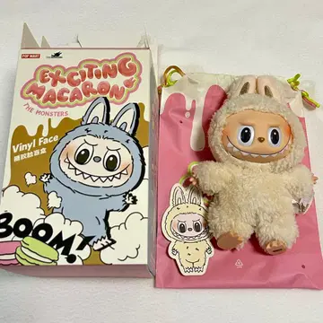 POPMART 러브브 Exciting Macaron 마카롱 소이 밀크