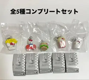 헬로키티 아메리칸 디자인 메지루시 액세서리 전 5종 컴플리트 세트