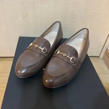 로페피크닉 하루타 콜라보 브라운 로퍼 24cm