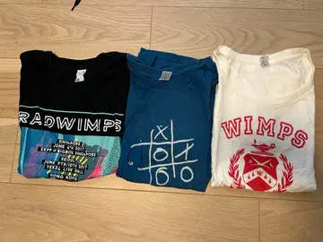 RADWIMPS LIVE 티셔츠 3장 세트
