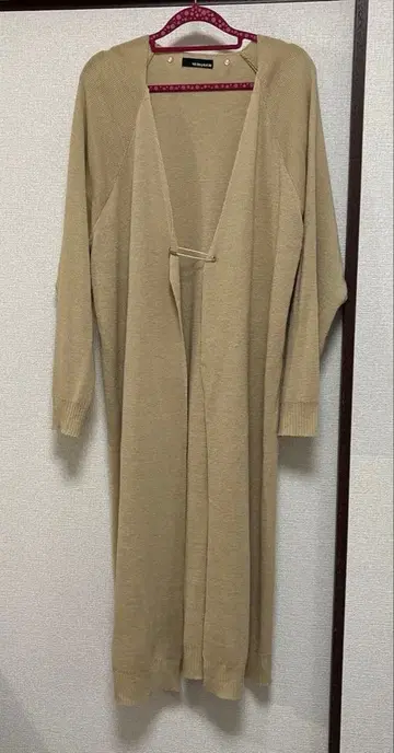 163byAKM 베이지 롱 가디건