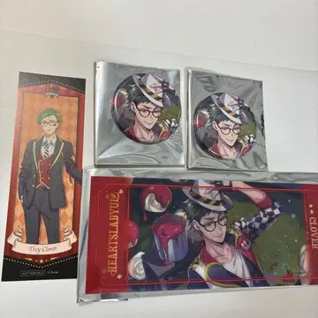 트위스테 애니플렉스 캔뱃지 밤 크리스마스 특전 AGF 기숙사복 트레이