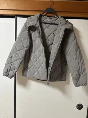 UNIQLO 퍼프 테크 후드티 XL 그레이 2025년 제조