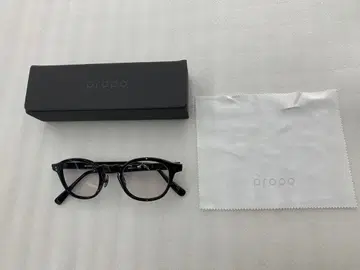 propo 블랙 프레임 안경