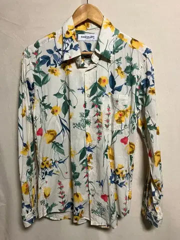 RUDE GALLERY 꽃무늬 긴팔 셔츠