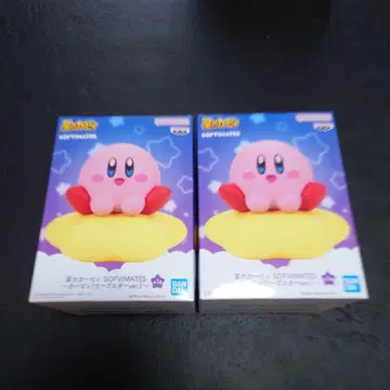 반다이 소프트 비닐 메이트 커비 2체 세트