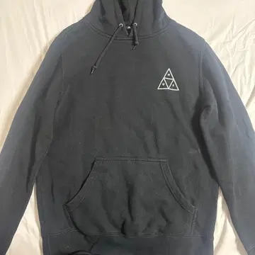 HUF 블랙 후드티 S 사이즈