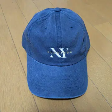 캡 블루 페이드 심플