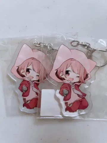 사토하피! 아크릴 키링 3개 세트