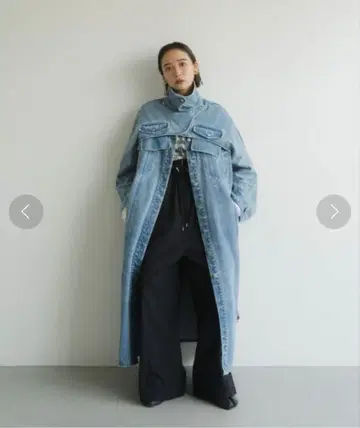 [ Knuth Marf/크누스머프 ] 3way 데님 트렌치코트