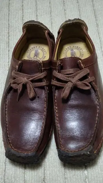 Clarks 클락스 나탈리 천연 가죽 브라운 새상품급