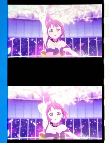 러브 라이브 니지가사키 영화 입장 특전 필름 조각 테노지 리나