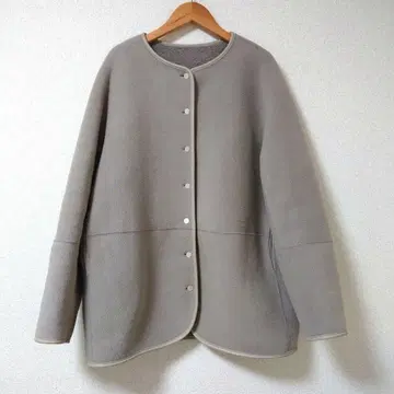 [ SHIPS 쉽스 ] 리버서블 보아 블루종