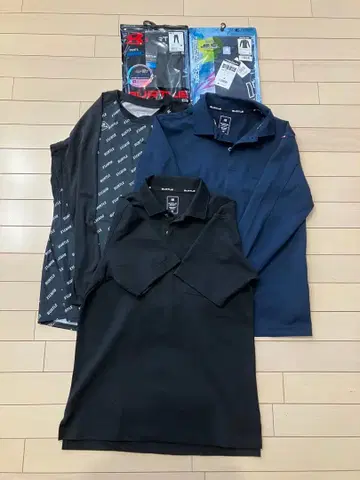 BURTLE 피케 셔츠, 팬츠 등 (세트 판매)