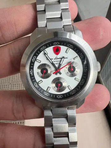 람보르기니 크로노그래프 손목시계