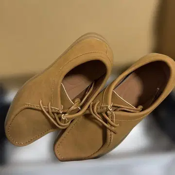 [Luzean] 남성용 로퍼 천연 가죽 치로리안 슈즈 브라운