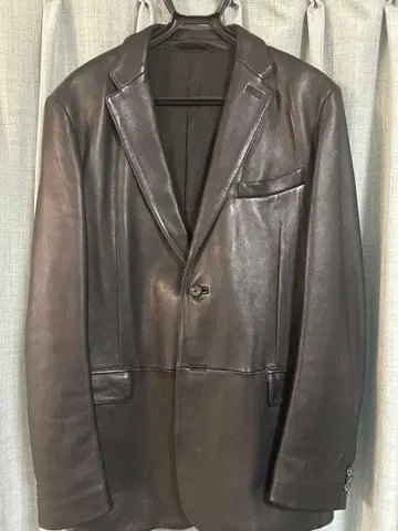 BANANA REPUBLIC 가죽 테일러드 자켓 사이즈 40