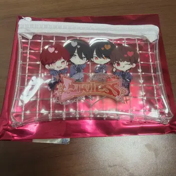 #Luvless 클리어 메쉬 파우치