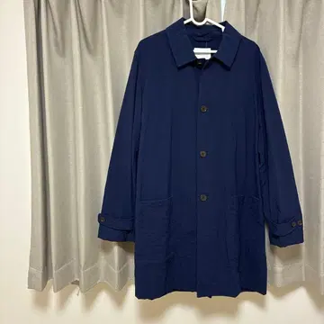 URBAN RESEARCH 네이비 스텐카라 코트 L