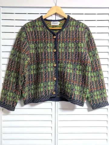 빈티지 BENETTON 울 100% 니트 가디건/자켓