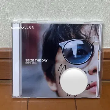 [ 친필 사인 ] 오자키 히로야 SEIZE THE DAY