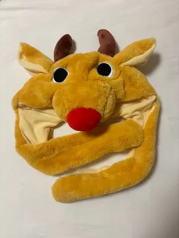 루돌프 봉제 인형 모자