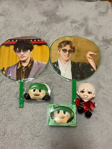 카미야마 토모히로 치비 스트 야츠누이 부채 세트