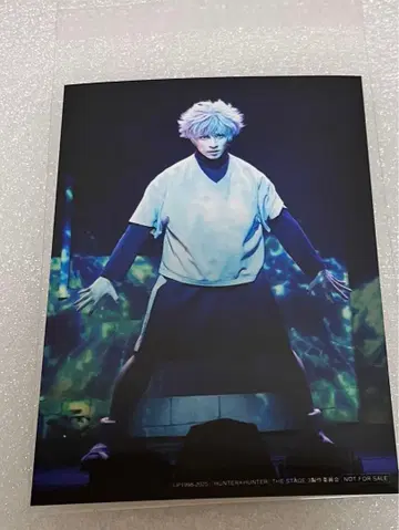 키루아 무대 HUNTER x HUNTER 한스테3 원반 특전 브로마이드