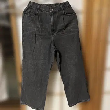 sm2rhythm 데님 턱 팬츠 그레이 M 중고