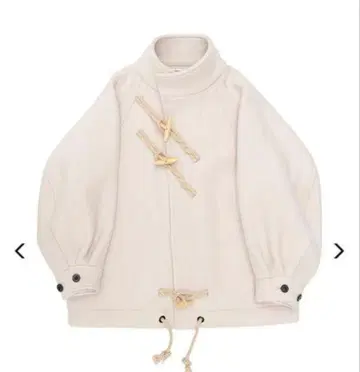 HYKE 더블 페이스 더플 자켓