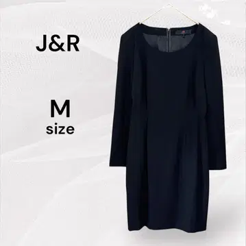 J&R 새상품급 블랙 포멀 원피스 M 사이즈 예복 블랙 원피스