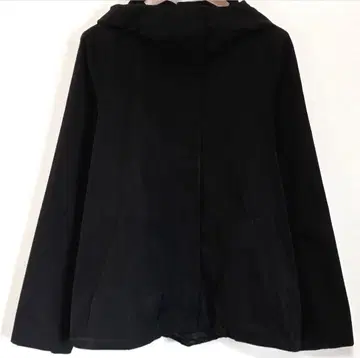 UNTITLED 점퍼 자켓 후드 부착 블랙