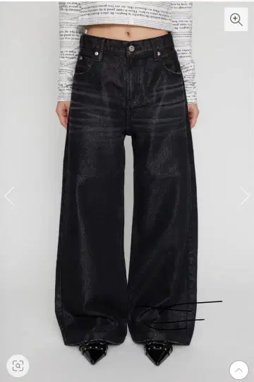 러그아젬 GLOW FACE 스트레이트 데님